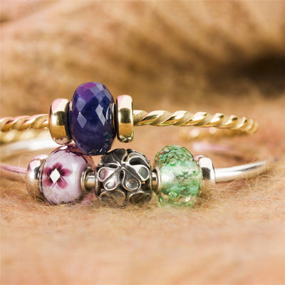 Kék Szodalit Bead - Trollbeads Ékszerek Magyarország