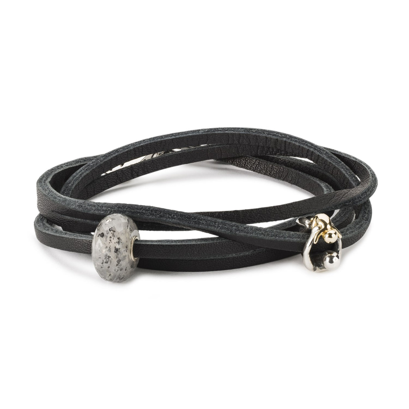 Természetes Szürke Kvarc Bead