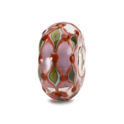 Lila Mező Bead - Trollbeads Ékszerek Magyarország