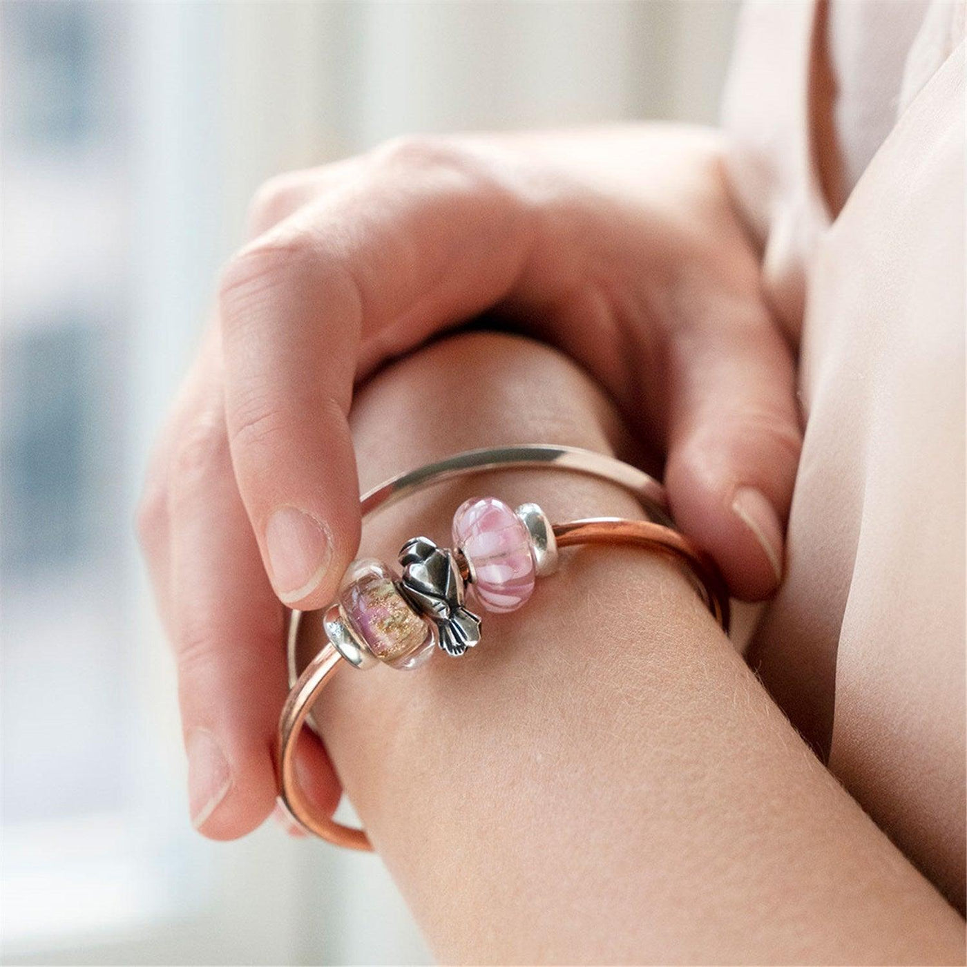 Rózsaszín Sivatag Bead - Trollbeads Ékszerek Magyarország