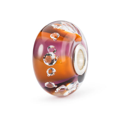 Twinkle mogyoró bead - Trollbeads Ékszerek Magyarország