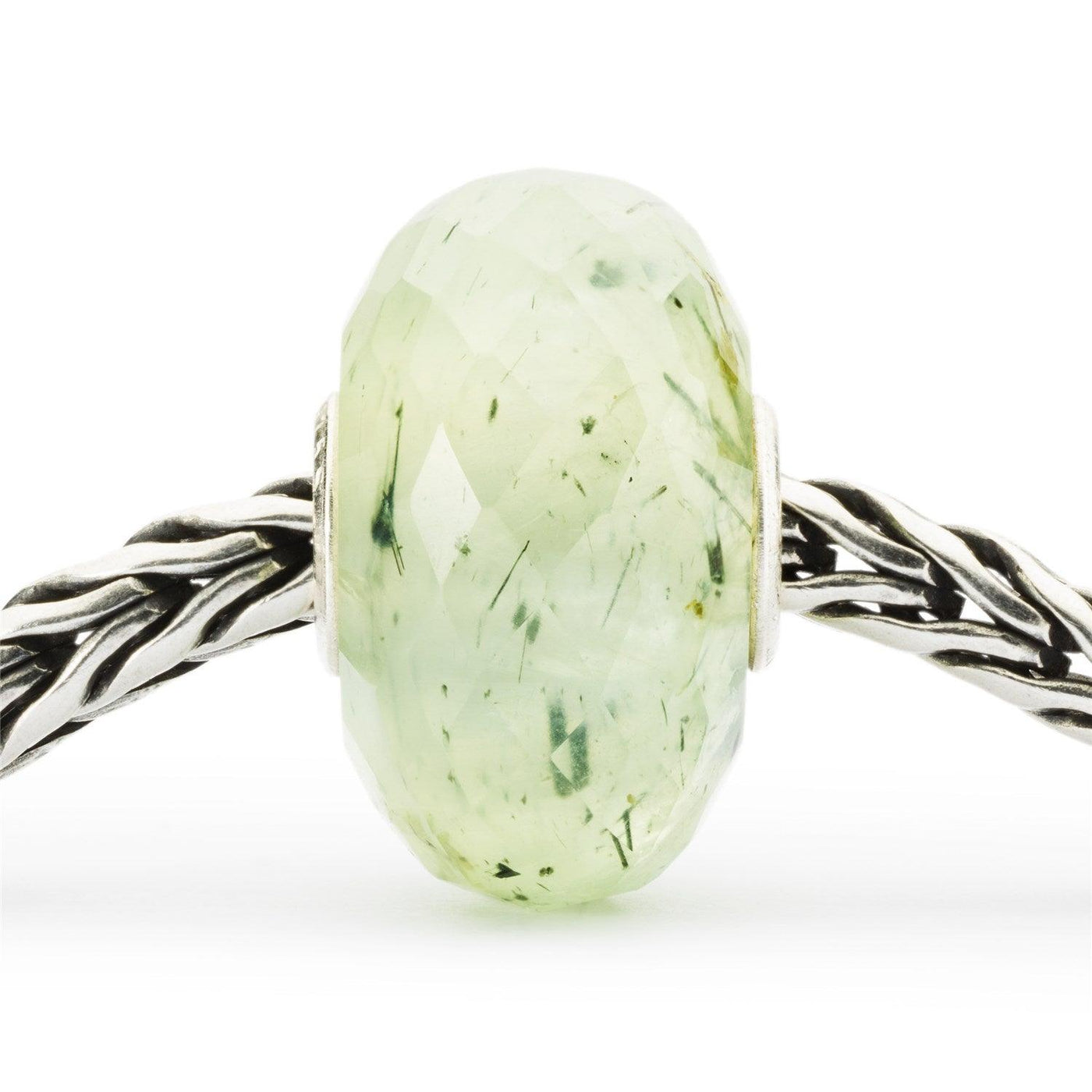 Prehnit Turmalin Kvarccal Bead - Trollbeads Ékszerek Magyarország