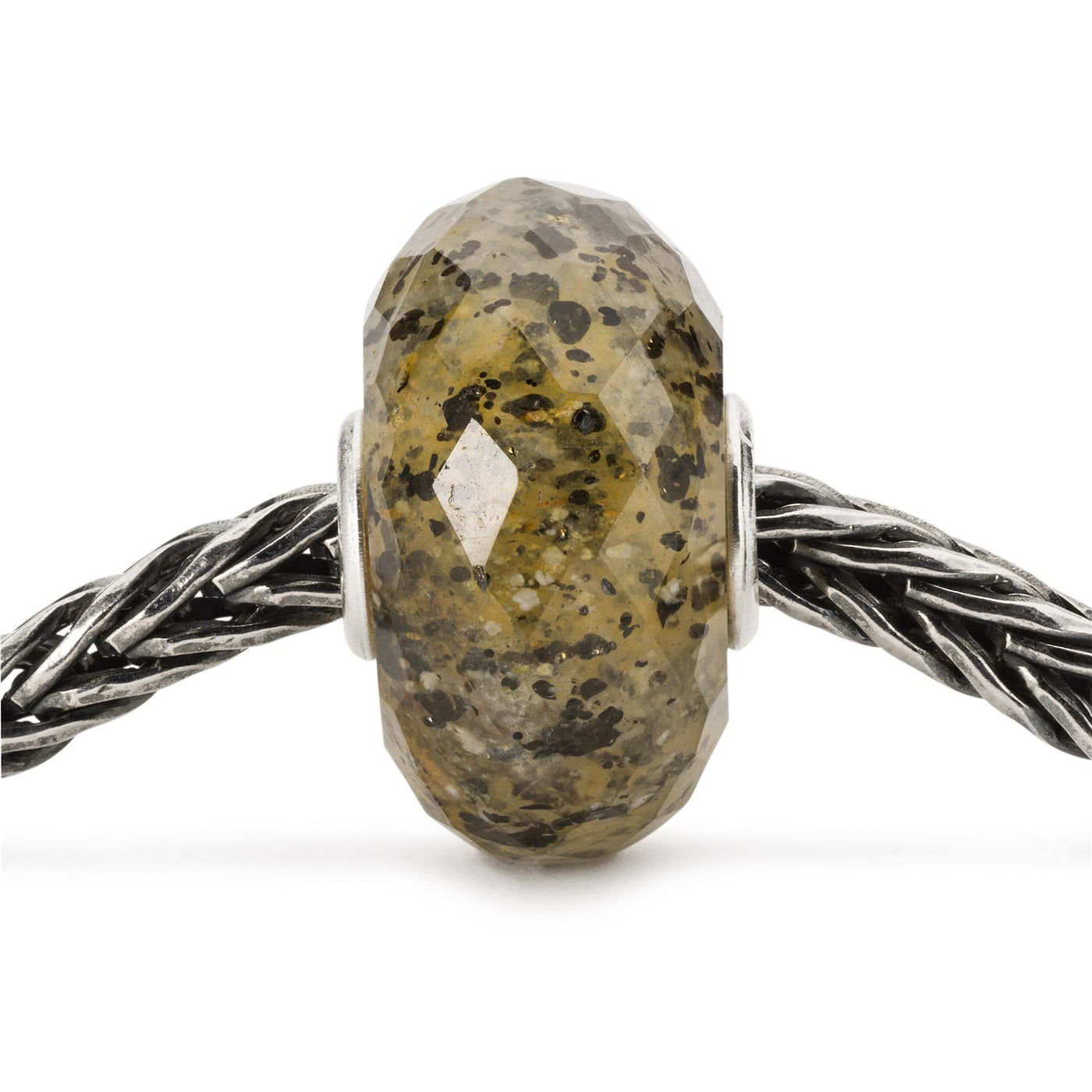 Természetes Szürke Kvarc Bead