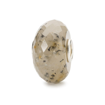 Természetes Szürke Kvarc Bead
