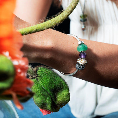Zöld Aventurin Bead - Trollbeads Ékszerek Magyarország