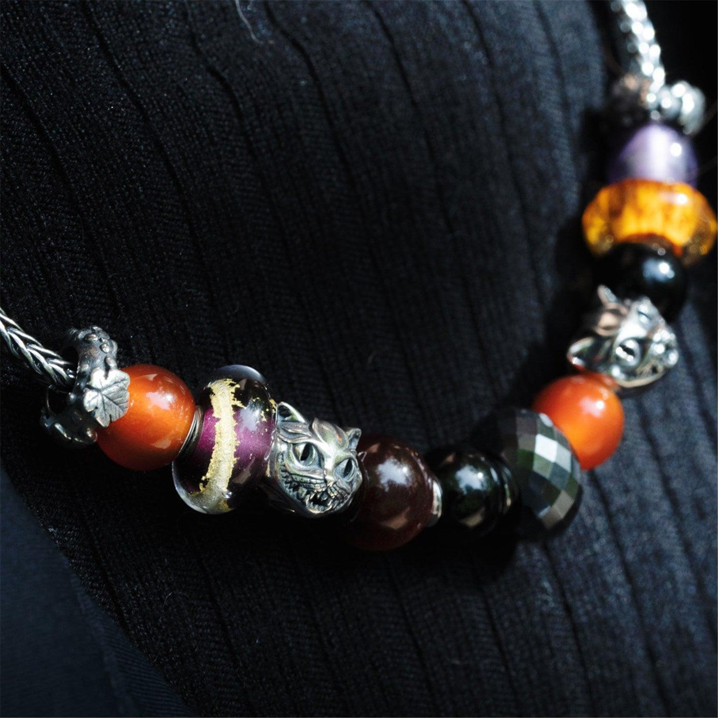 Rémisztő Macska Bead - Trollbeads Ékszerek Magyarország