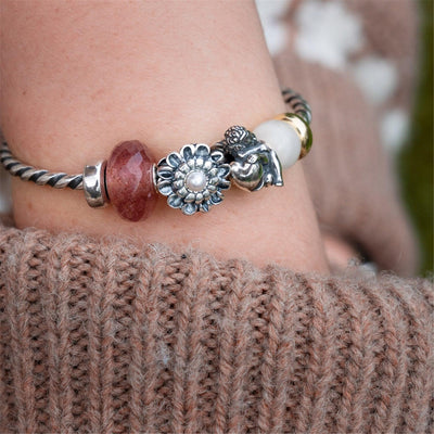 Eper Kvarc Bead - Trollbeads Ékszerek Magyarország