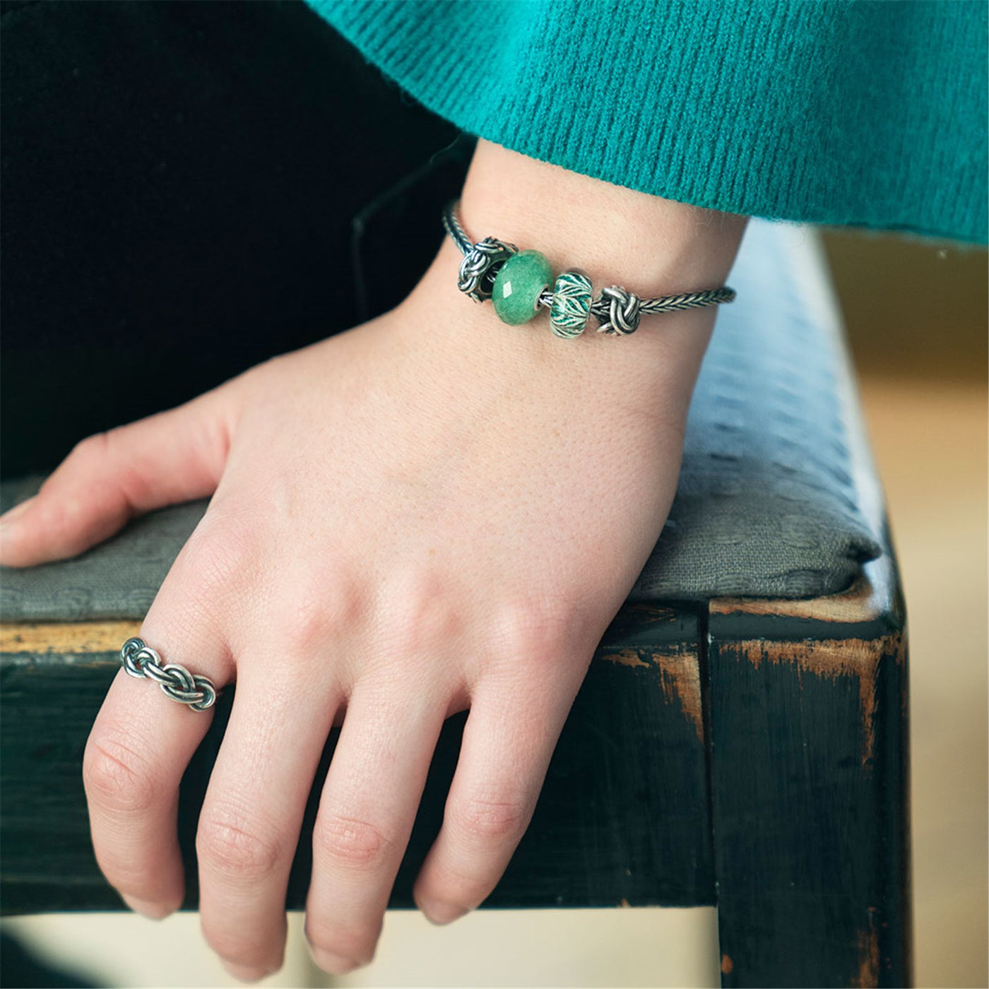 Savoy csomó gyűrű