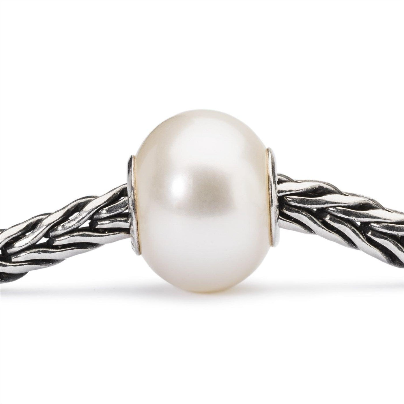 Fehér Gyöngy Bead - Trollbeads Ékszerek Magyarország