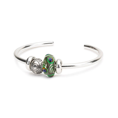 Prehnit Kő Páva Bead - Trollbeads Ékszerek Magyarország